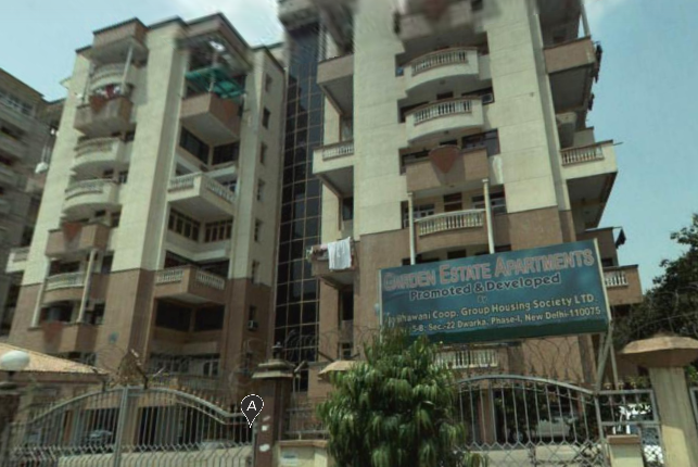 3 bhk flat for sale in Garden Estate Apartment